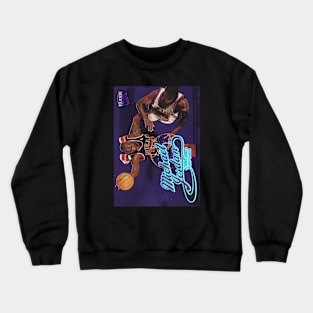 BASKETBALLART -JORDAN CARD 21 Crewneck Sweatshirt